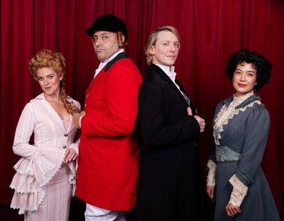 Lauren Weinberg. Nicholas Mongiardo-Cooper, Andrew Polec, Katy Tang Photo