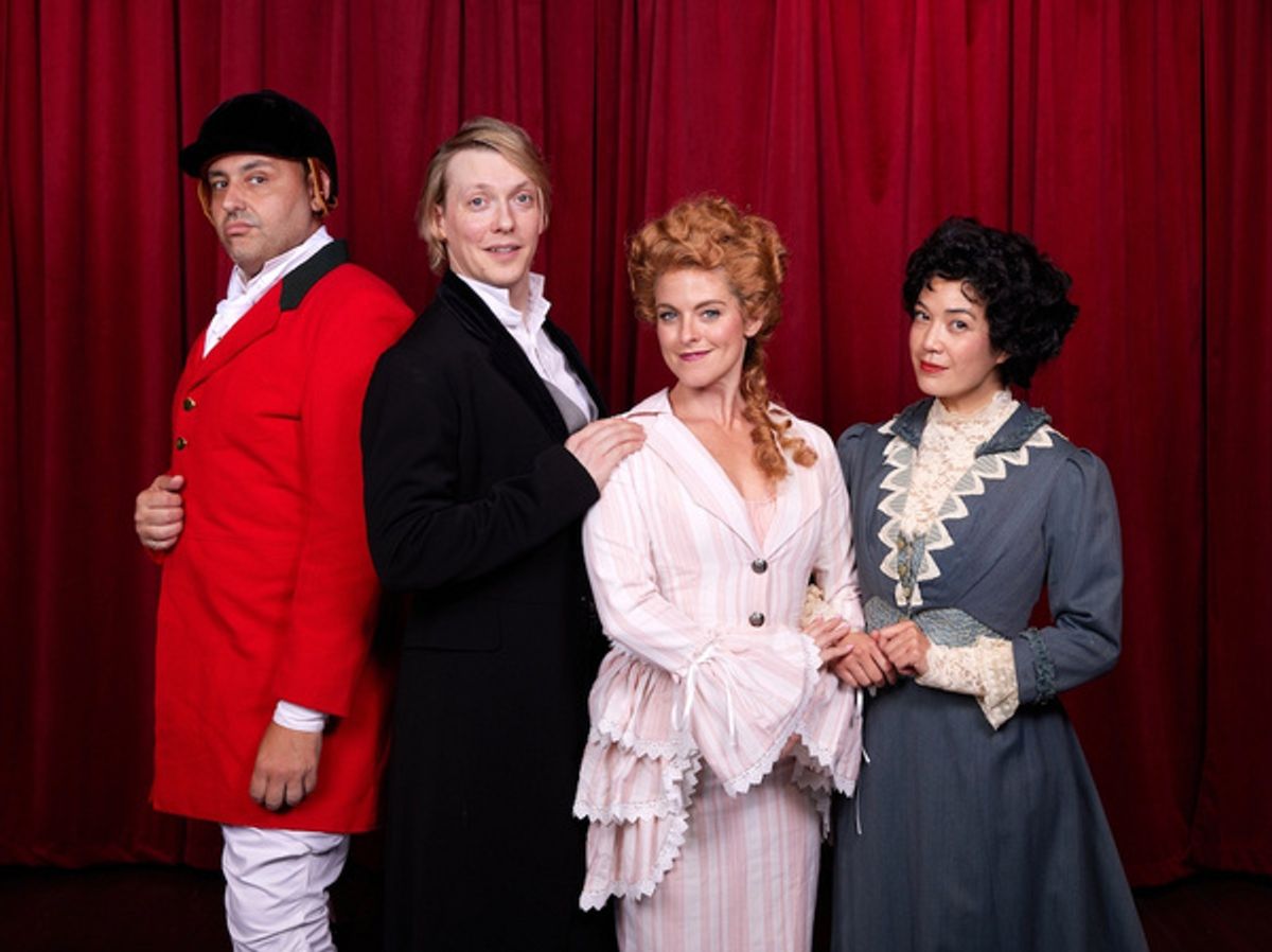 Lauren Weinberg. Nicholas Mongiardo-Cooper, Andrew Polec, Katy Tang at 