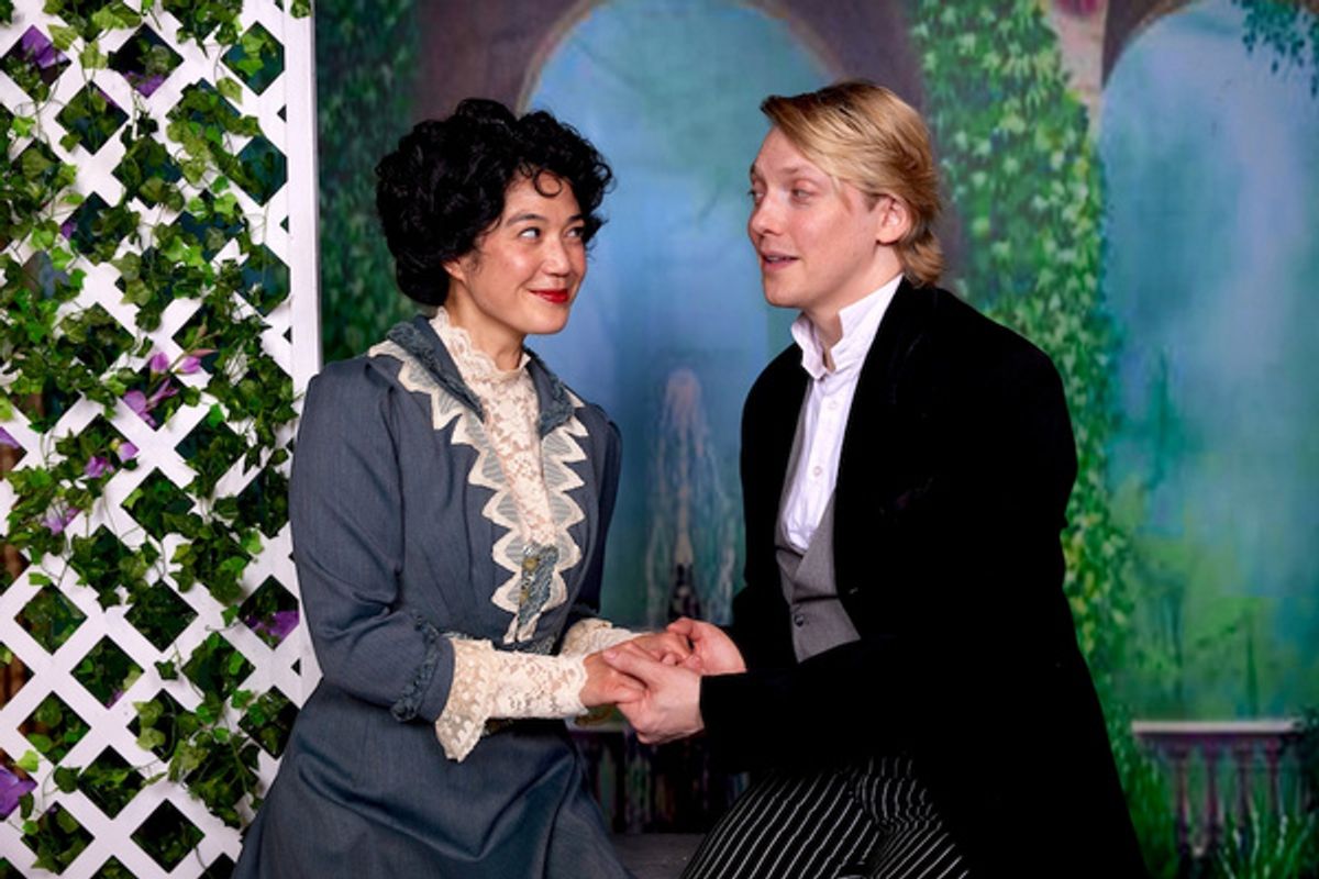 Andrew Polec, Katy Tang at 