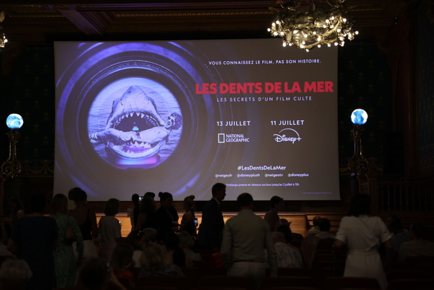 Photos: JAWS @ 50: THE DEFINITIVE INSIDE STORY Makes A Splash At European Premiere In Monaco  Image