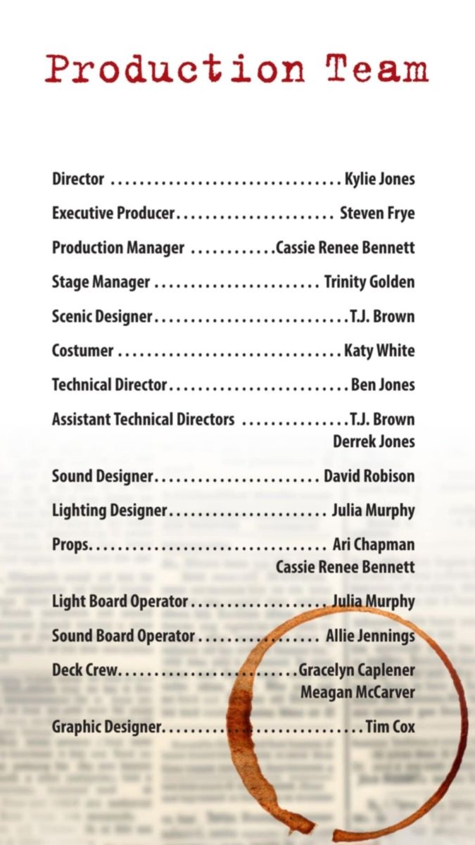 Review: AGATHA CHRISTIE'S A MURDER IS ANNOUNCED at Searcy Summer Dinner Theatre Review: AGATHA CHRISTIE'S A MURDER IS ANNOUNCED at Searcy Summer Dinner Theatre Image