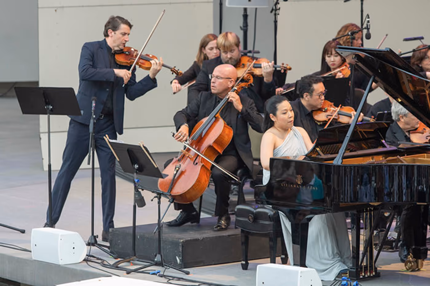 Review: THE MAINLY MOZART ALL-STAR ORCHESTRA at the Epstein Family Amphitheater  Image