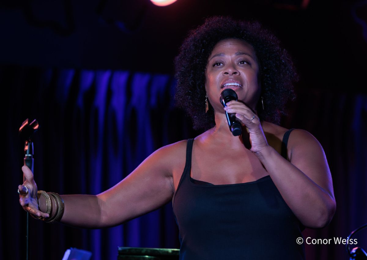 Jacqueline B Arnold. Photo credit Conor Weiss at Photos: THE LINEUP WITH SUSIE MOSHER - July 1, 2025 at the Green Room 42