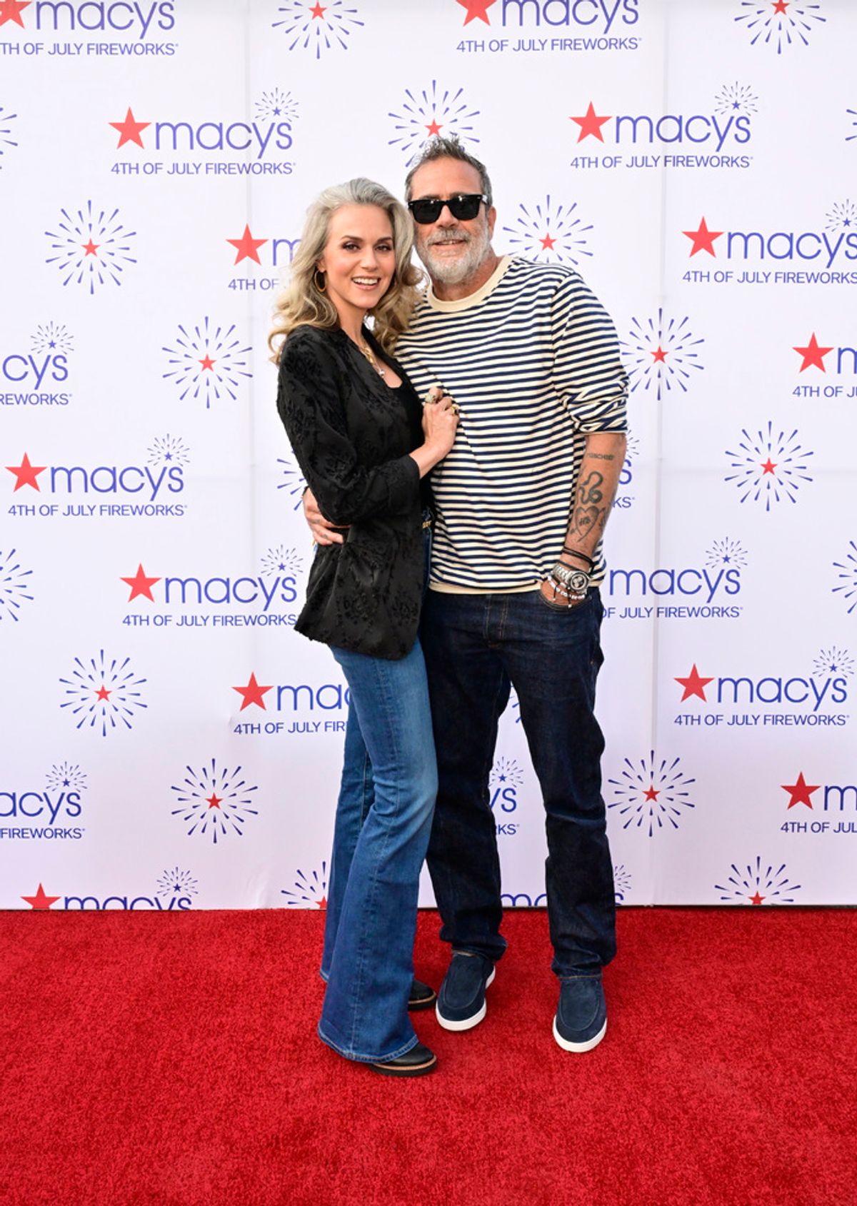 Hilarie Burton and Jeffrey Dean Morgan  at 