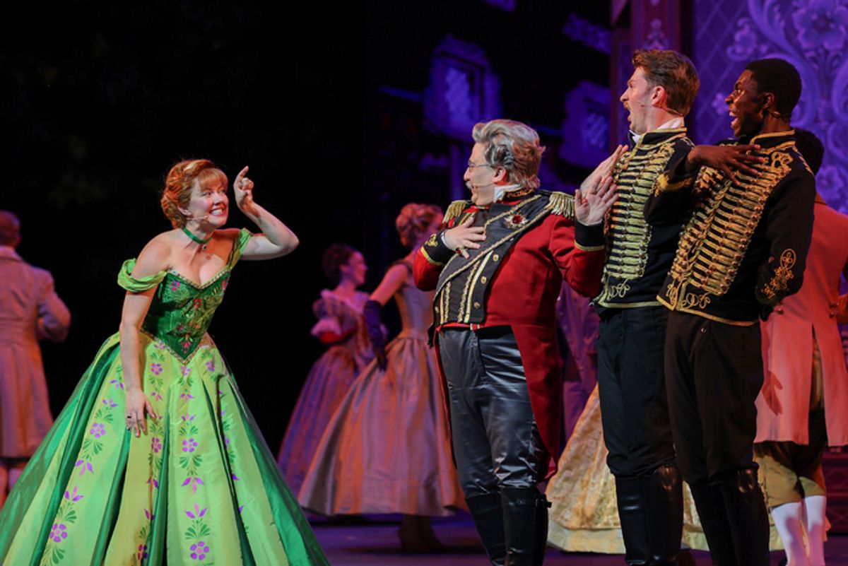 Patti Murin, Jared Gertner, Ryan Lambert and Nathaniel Mahone at 