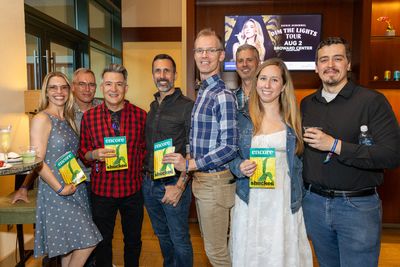 Kathleen Davenport, Peter Gallagher, Umberto Veltri, Christian Feneck, Andy Cobble, C Photo