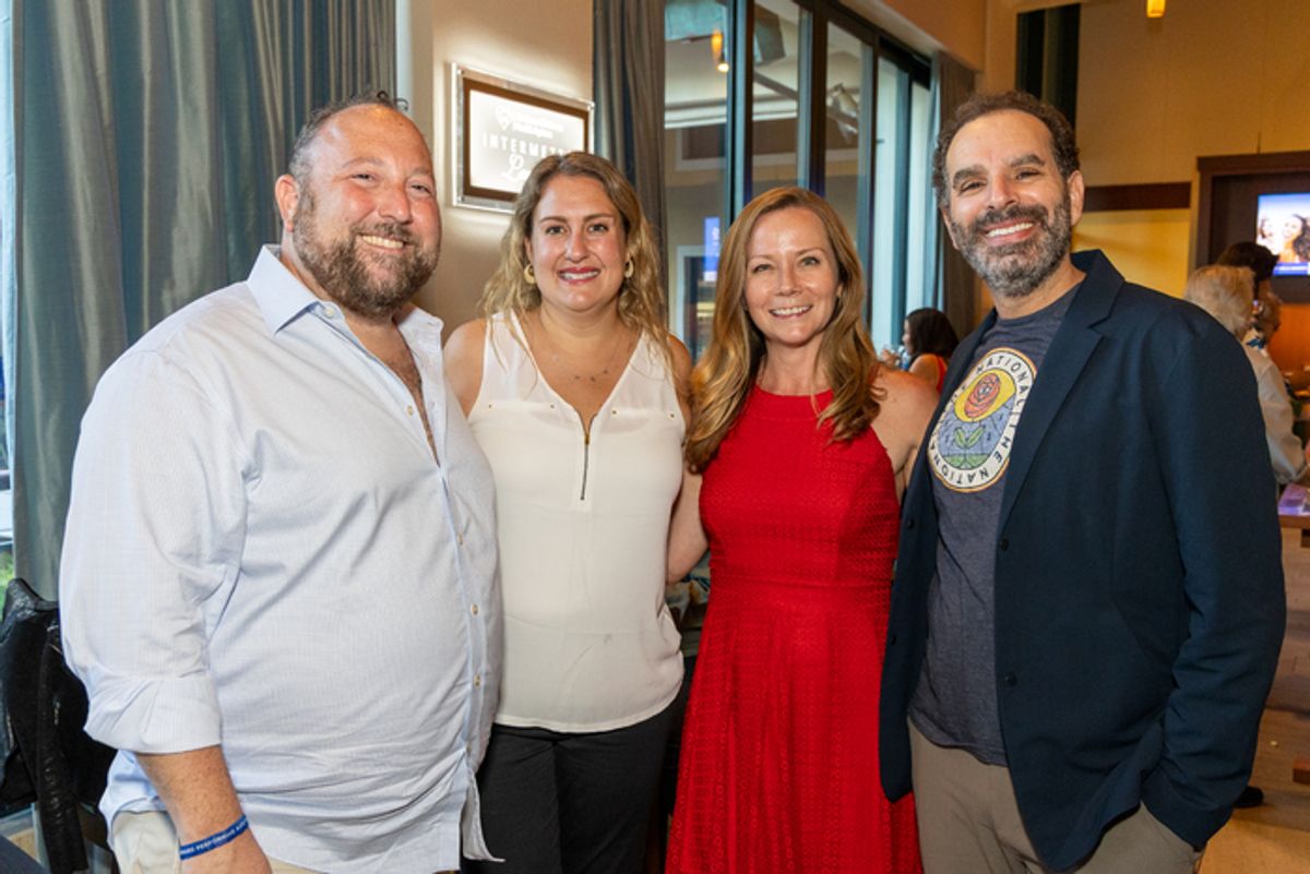 Jason B. Blank, Jessica Blank, Christi Lyn Rice, Peter Neirouz at 