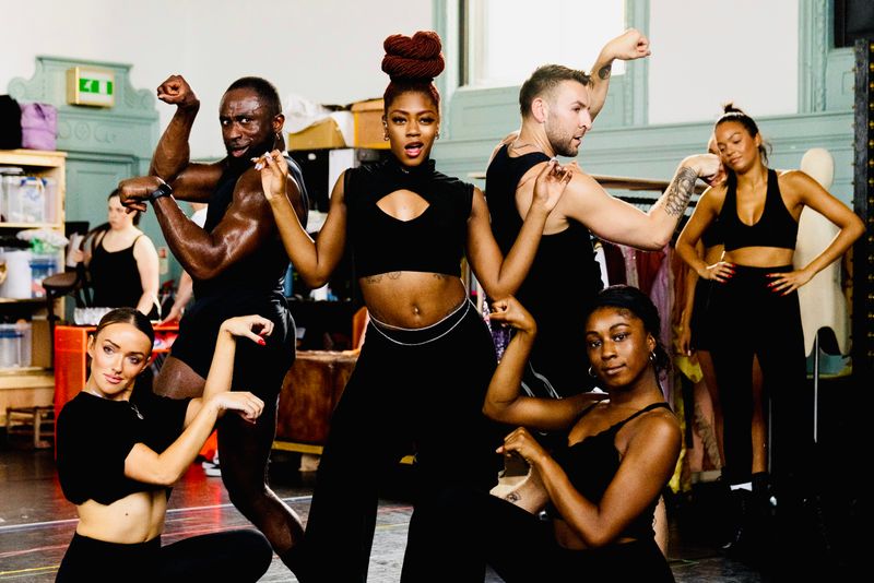 Photos: BURLESQUE THE MUSICAL Company in Rehearsals — photo 1 of 11
