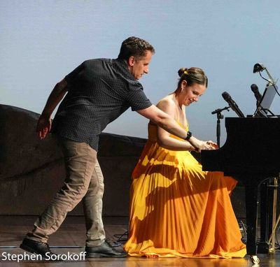 Seth Rudetsky & Jessie Mueller Photo