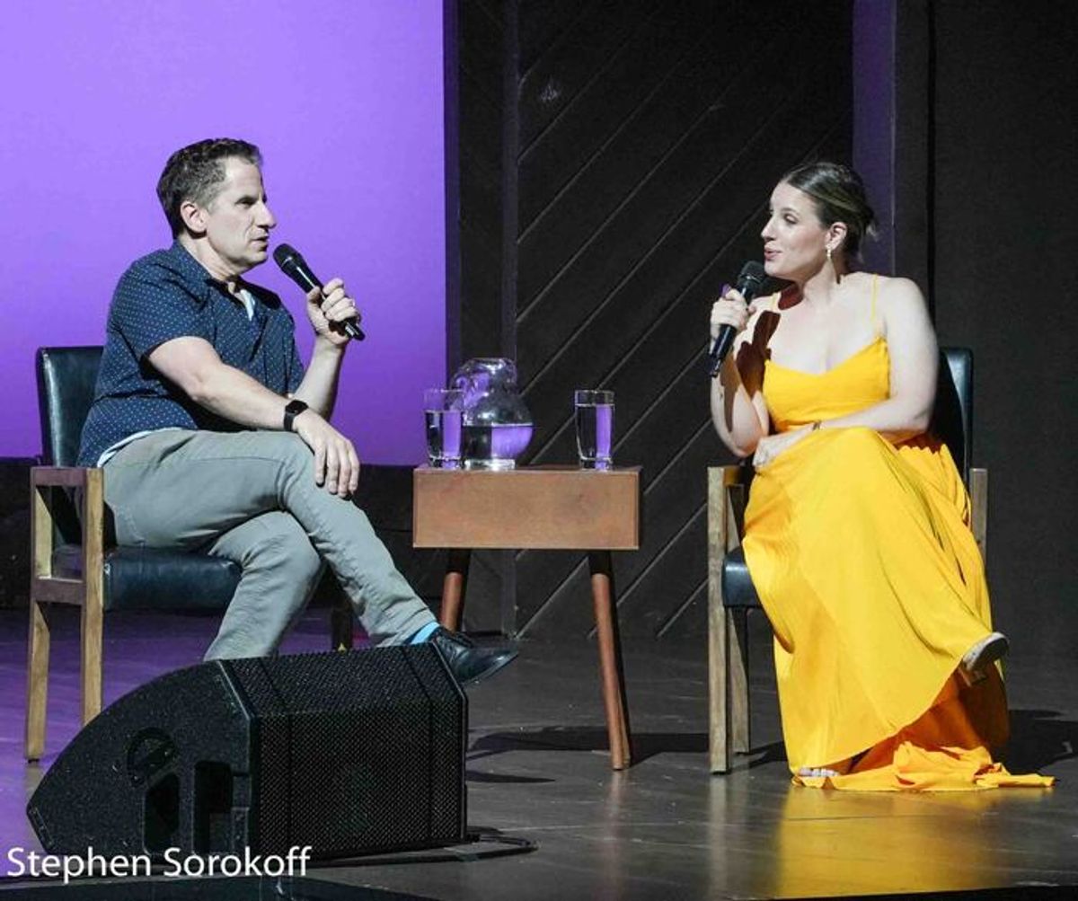 Seth Rudetsky & Jessie Mueller at 