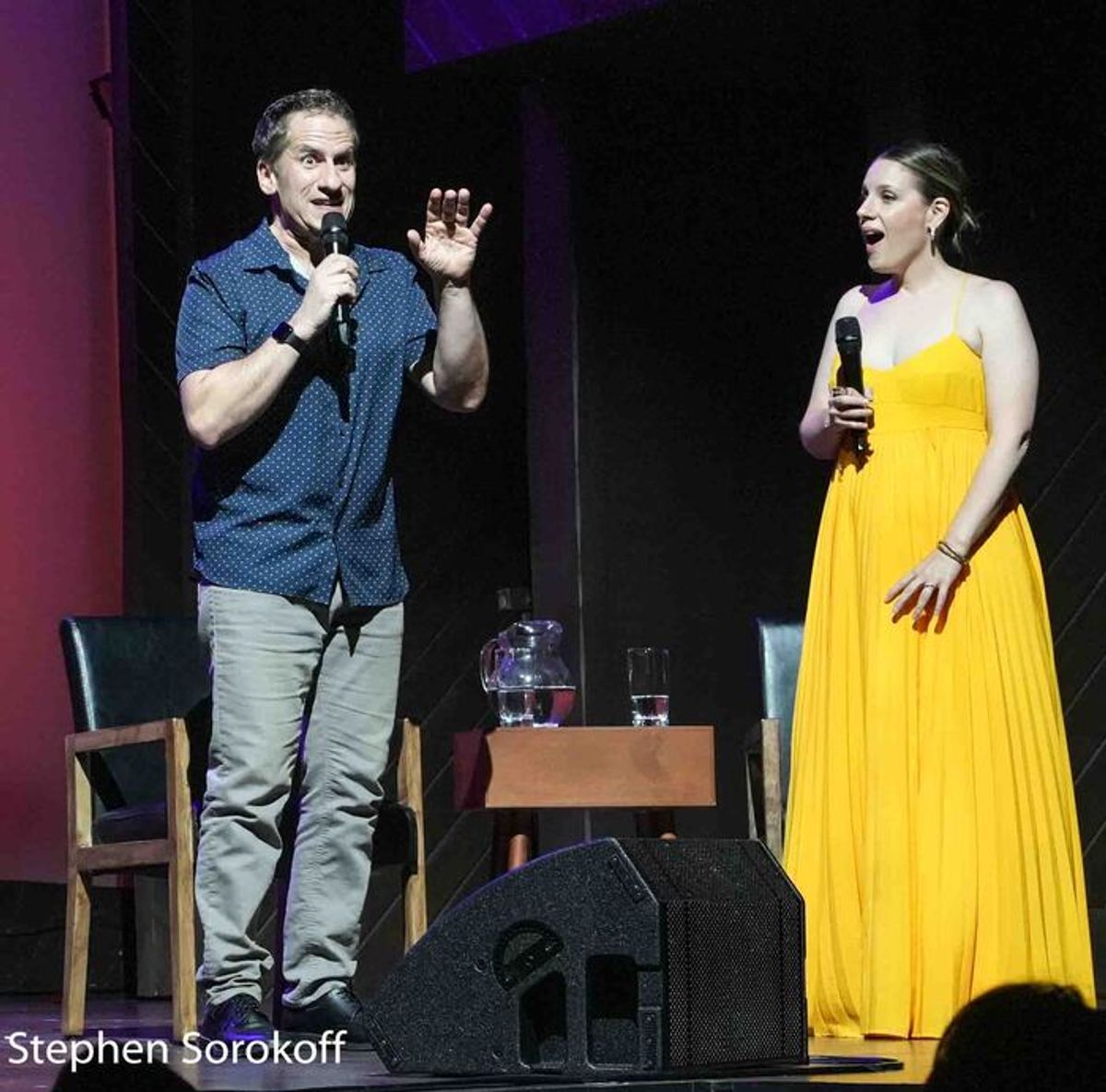 Seth Rudetsky & Jessie Mueller at 