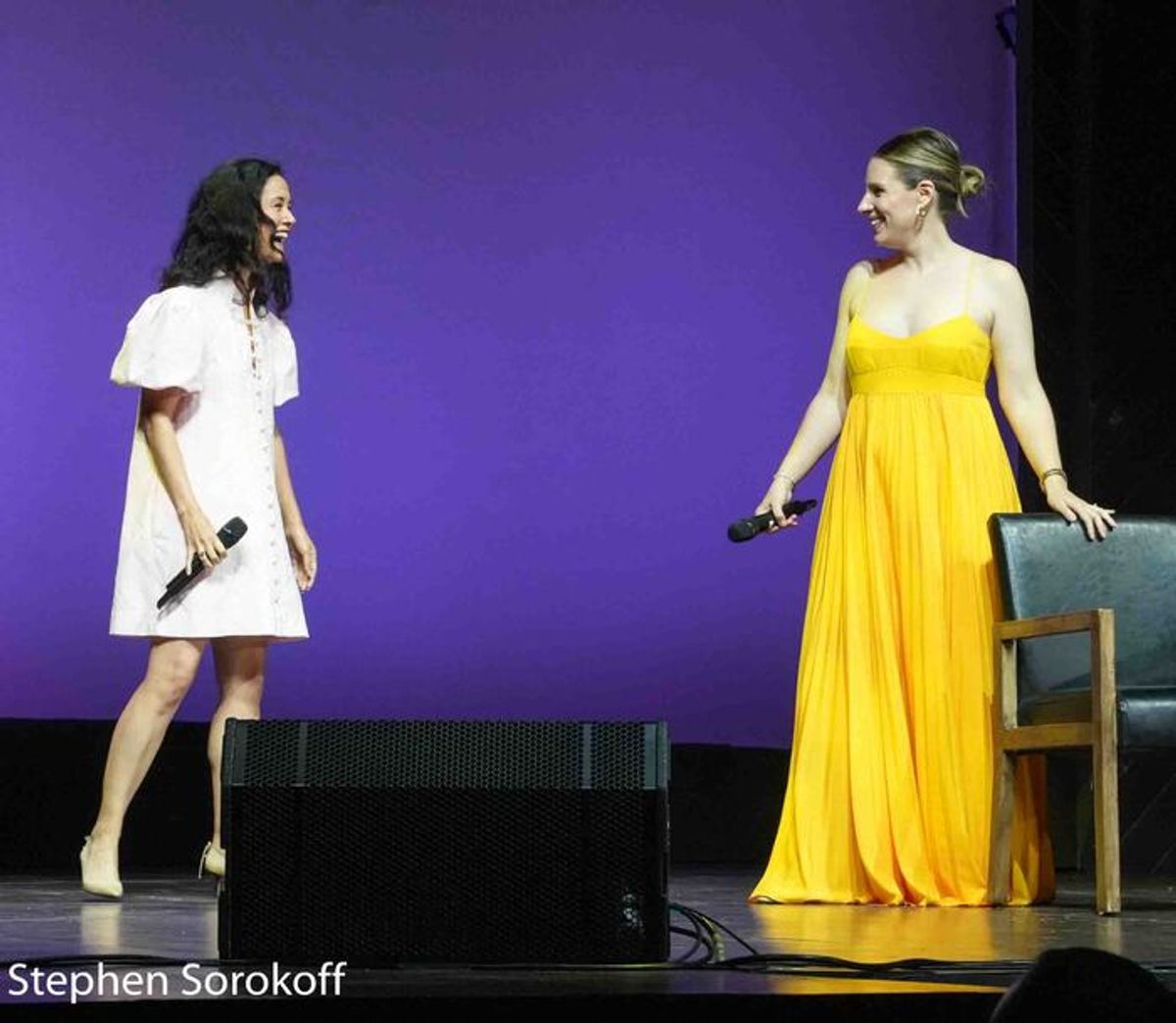 Ali Ewoldt & Jessie Mueller at 