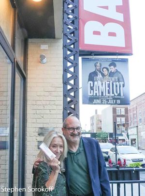 Eda Sorokoff, Board Emeritus & Richard Slutsky, Pres. Board of Trustees Photo