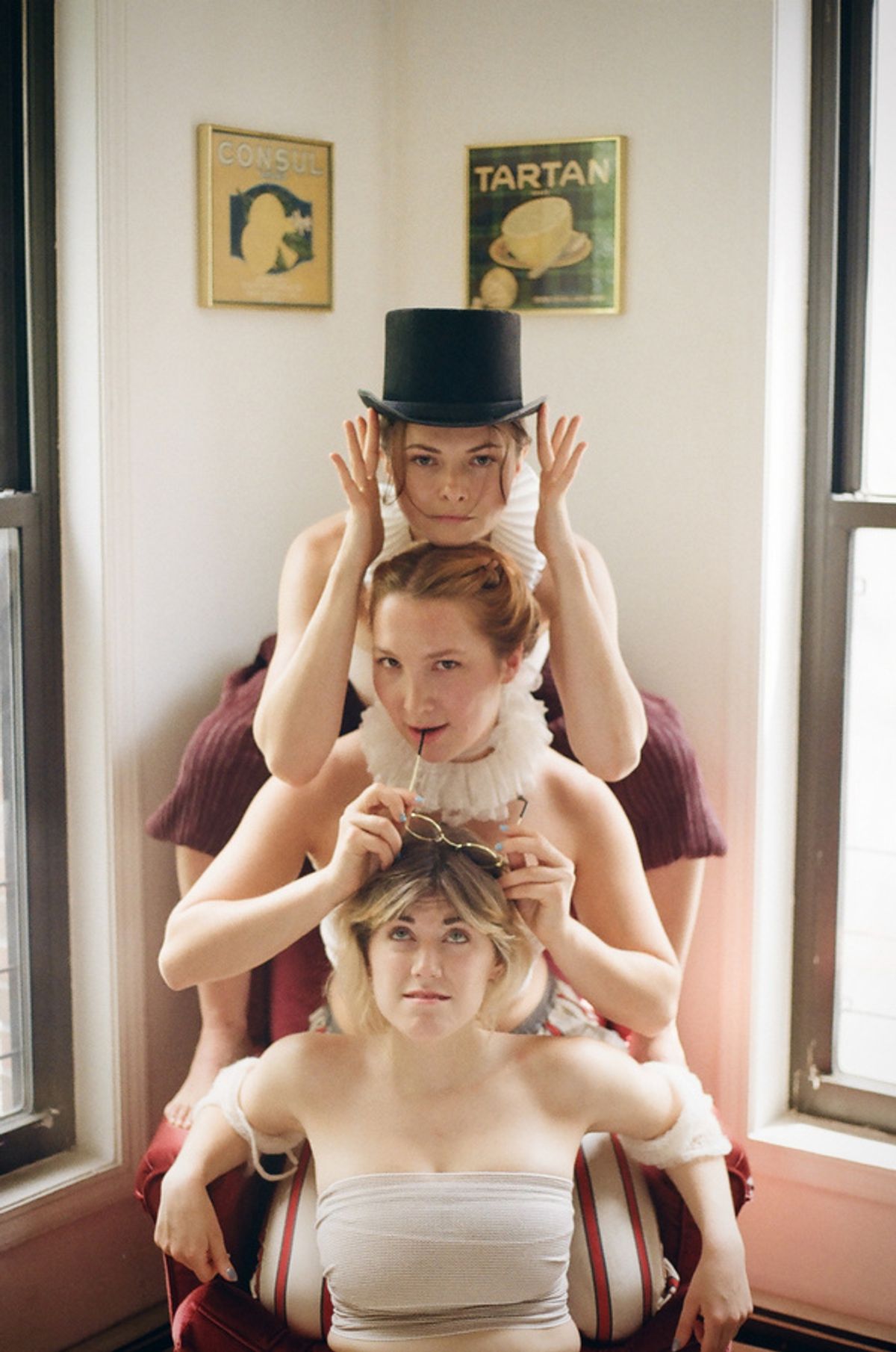 June Schreiner, Molder, Madeline Rostmeyer at 