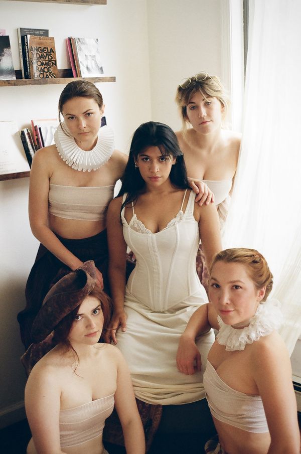 June Schreiner, Madeline Rostmeyer, Raina Soman, Quinn DeVillers, AJ Molder.  Photo