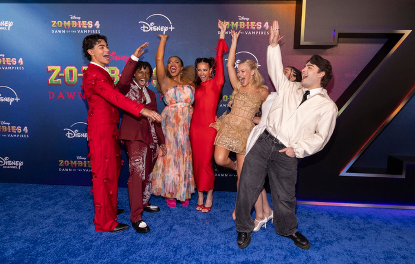 Photos: Milo Manheim, Meg Donnelly, & More Attend ZOMBIES 4 Premiere  Image