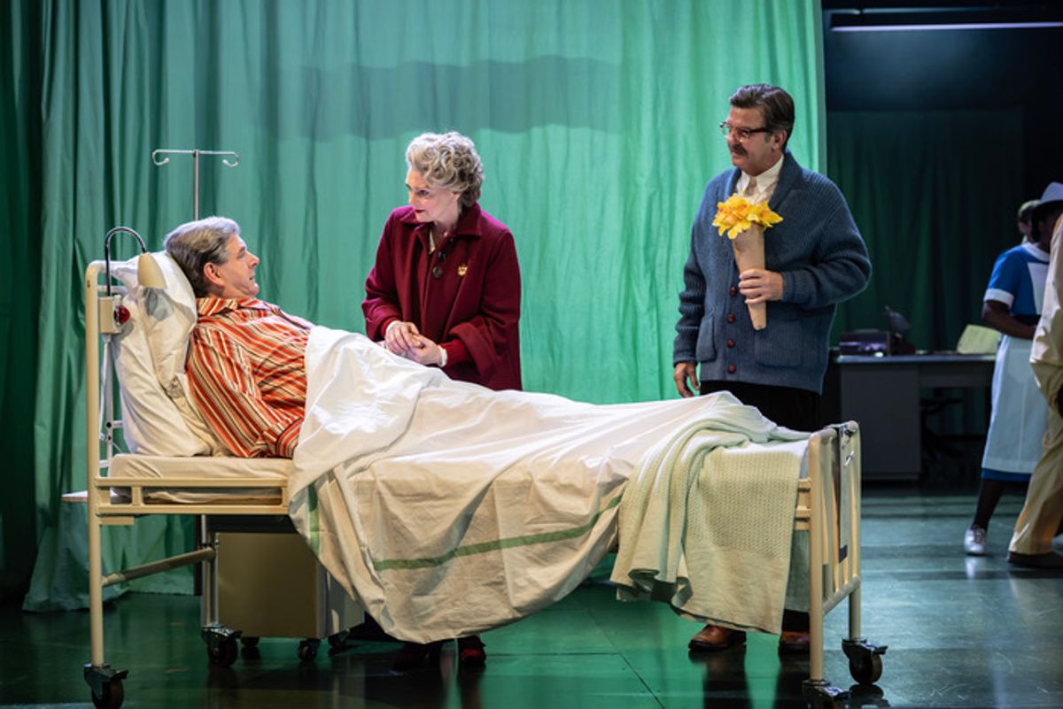 NYE by Price,                  , a  by Tim Price, Director - Rufus Norris, Set Designer - Vicki Mortimer,  Costume Designer - Kinnetia Isidore, Lighting Designer - Paule Constable, Co-Choreographer -Steven Hoggett, Jess Williams,  The National Theatre, London, 2025 Credit: Johan Persson at 