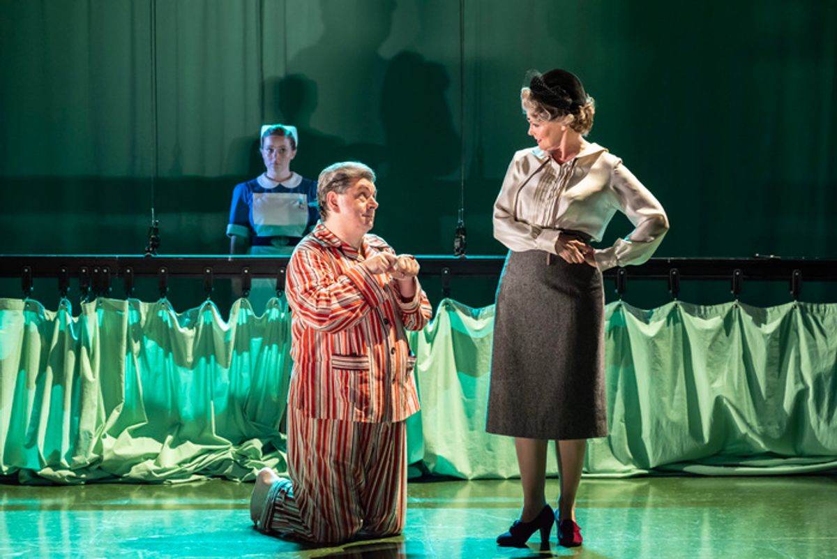 NYE by Price,                  , a  by Tim Price, Director - Rufus Norris, Set Designer - Vicki Mortimer,  Costume Designer - Kinnetia Isidore, Lighting Designer - Paule Constable, Co-Choreographer -Steven Hoggett, Jess Williams,  The National Theatre, London, 2025 Credit: Johan Persson at 