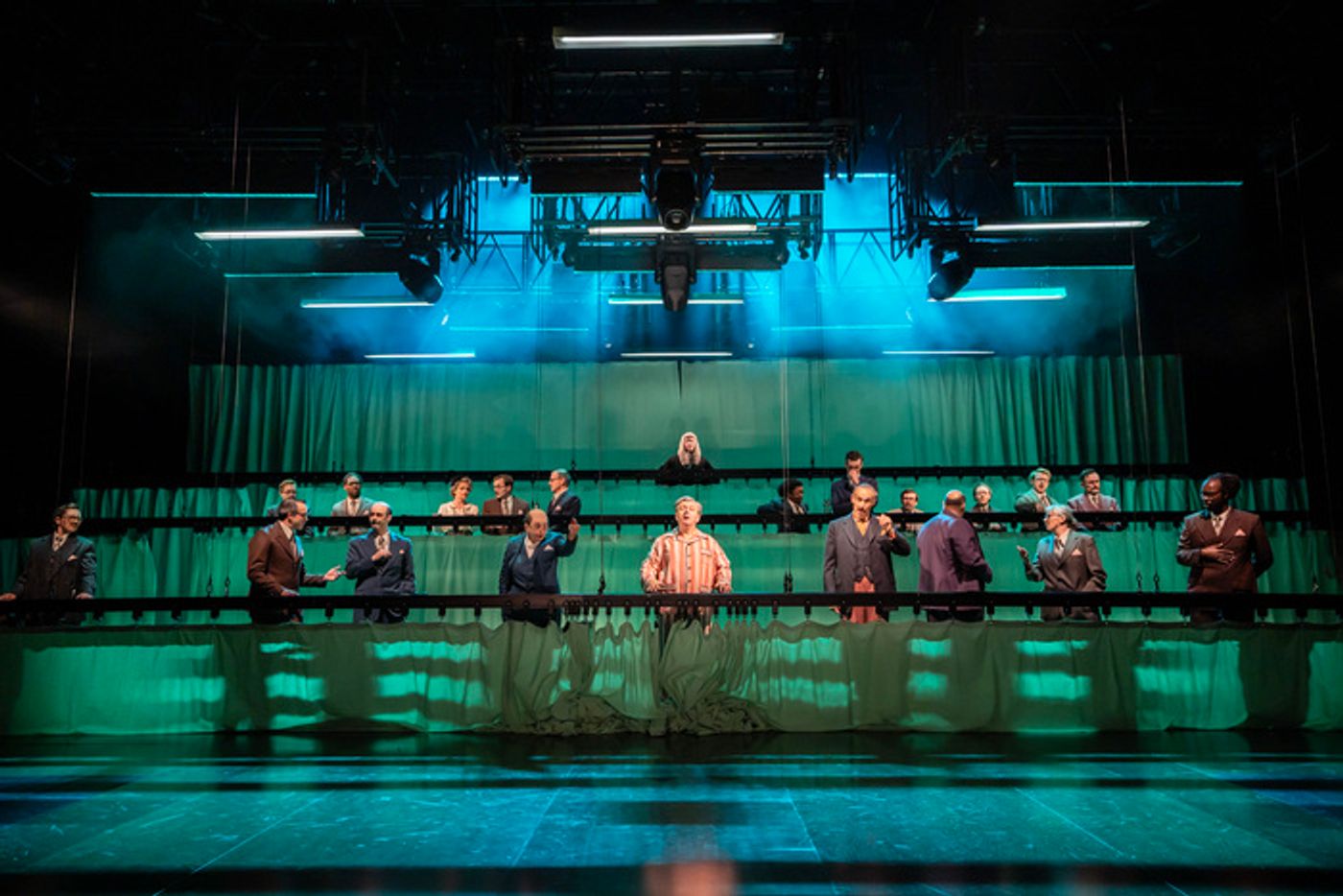 Photos: Michael Sheen and More in NYE at the National Theatre  Image
