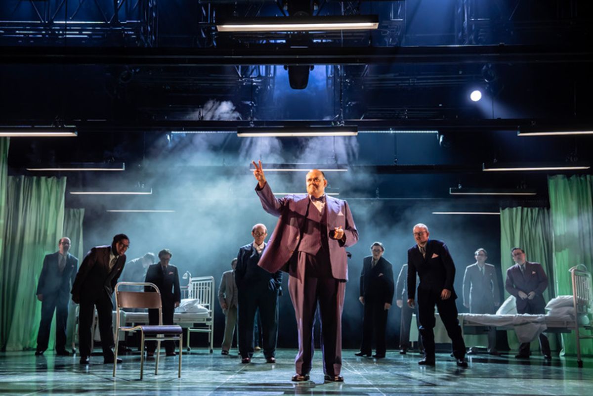 NYE by Price,                  , a  by Tim Price, Director - Rufus Norris, Set Designer - Vicki Mortimer,  Costume Designer - Kinnetia Isidore, Lighting Designer - Paule Constable, Co-Choreographer -Steven Hoggett, Jess Williams,  The National Theatre, London, 2025 Credit: Johan Persson at 