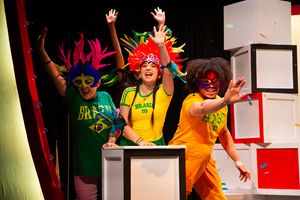 Beatriz Coronel, Jamiel T Burkhart, Mariko Kai Photo