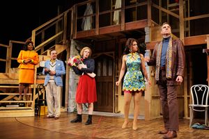 Bryonha Marie, Jefferson Mays, Abby Leigh Huffstetler, Michelle Veintimilla, and Jame Photo