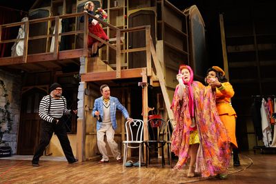 Orville Mendoza, Abby Leigh Huffstetler, Linda Mugleston, and Bryonha Marie Photo