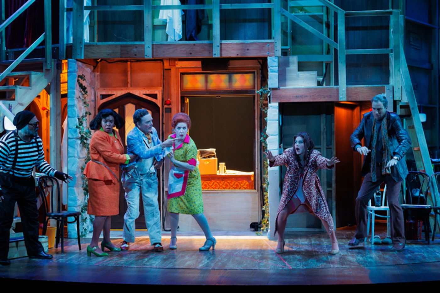 Exclusive: First Look at Jefferson Mays & More in NOISES OFF at The Old Globe  Image