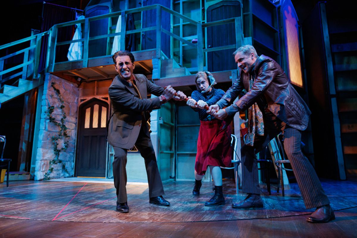 Nehal Joshi, Abby Leigh Huffstetler, and James Waterston at 