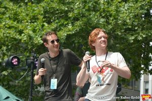 Aubie Merrylees and Ricky Schroeder @ BroadwayWorld Aubie Merrylees and Ricky Schroeder Photo