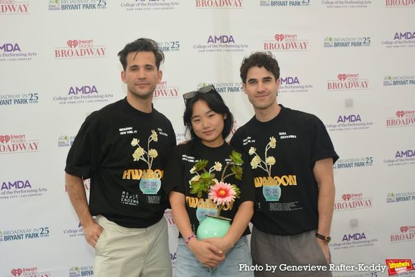 Dez Duron, Helen J. Shen and Darren Criss Photo