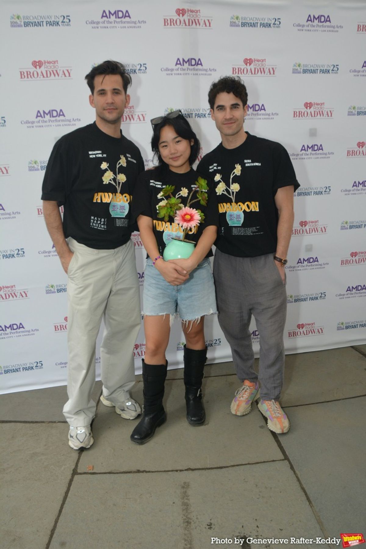 Dez Duron, Helen J. Shen and Darren Criss at 