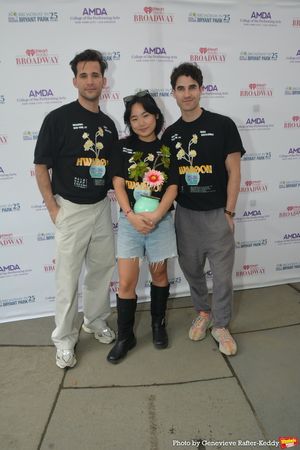 Dez Duron, Helen J. Shen and Darren Criss Photo