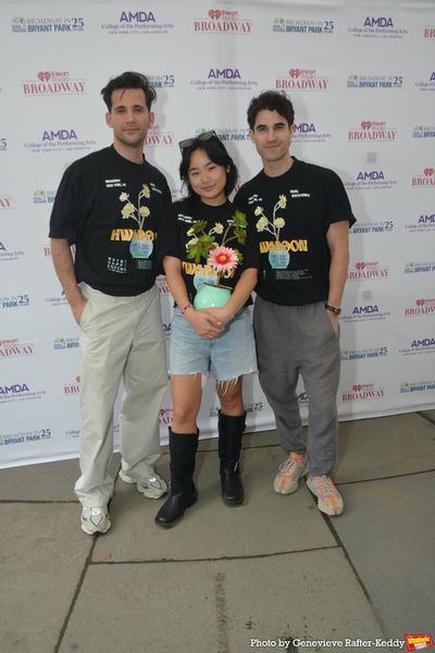 Dez Duron, Helen J. Shen and Darren Criss Photo