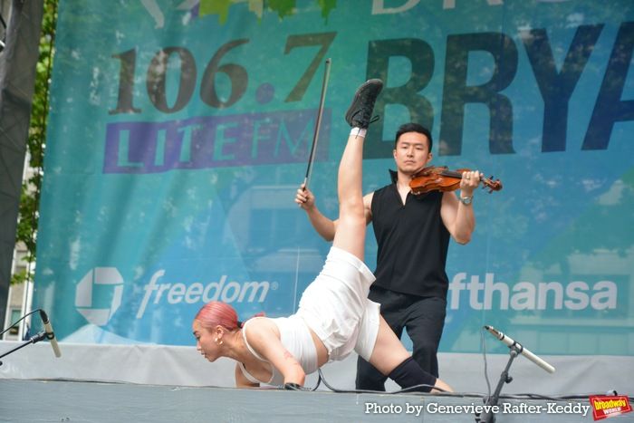 Photos: & JULIET, BOOP! & More Kick off Broadway in Bryant Park 2025  Image