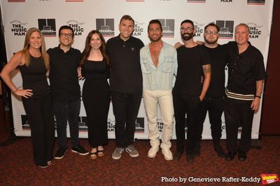 Jonathan Brenner (Music Director) with tonight's orchestra that includes- Nick Massim Photo