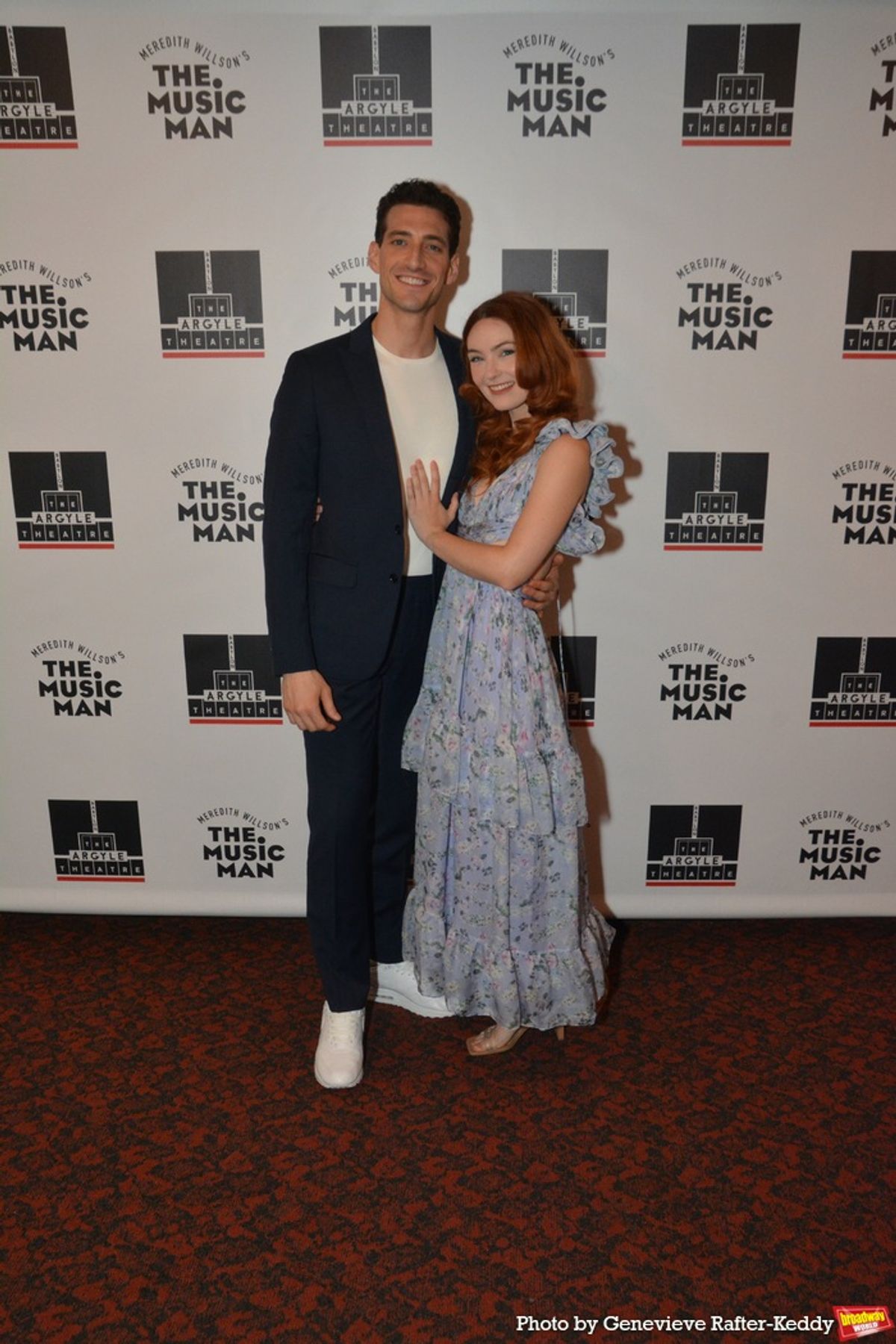 Elliott Litherland and Natalie Duncan at 