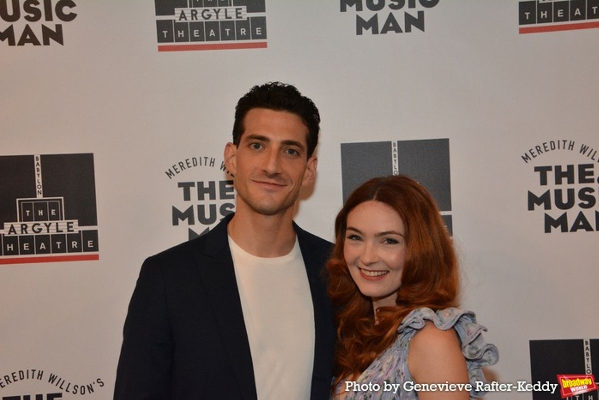 Elliott Litherland and Natalie Duncan at 