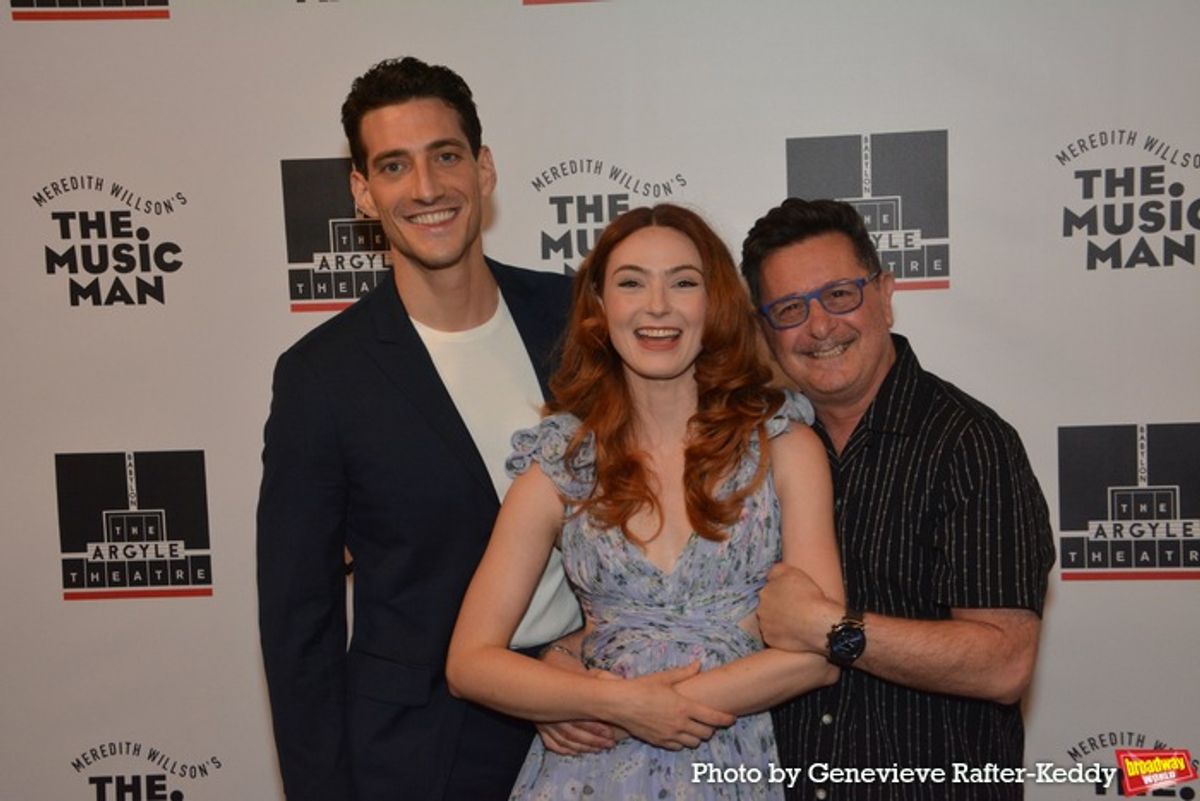 Elliott Litherland, Natalie Duncan and Evan Pappas at 