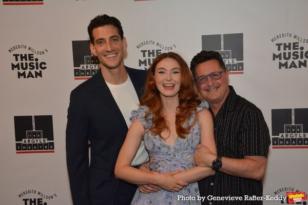 Elliott Litherland, Natalie Duncan and Evan Pappas Photo