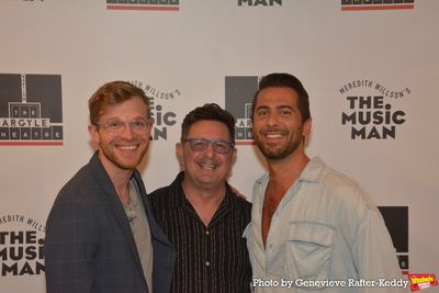 David Grindrod (Choreographer),  Evan Pappas (Director) and Jonathan Brenner (Music D Photo