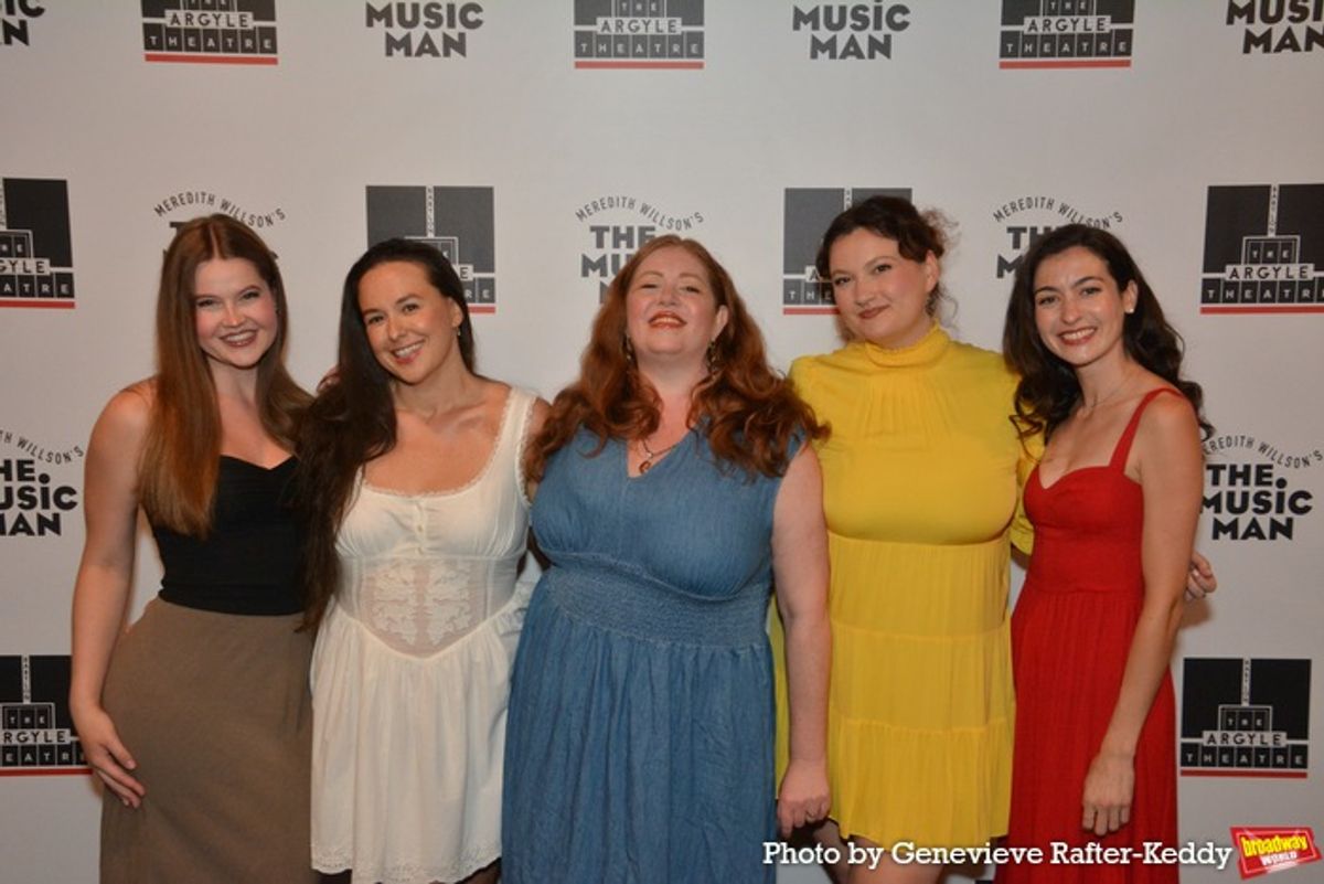 Shea Hager, Maya Jane Galipeau, Bevin Bell-Hall, Carlyn Berenholtz and Jessica Mae Murphy at 