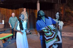 Tim Halligan, Caroline Quigley, Franc Ross, Rajiv Shah and Susan Angelo @ BroadwayWorld Tim Halligan, Caroline Quigley, Franc Ross, Rajiv Shah and Susan Angelo Photo