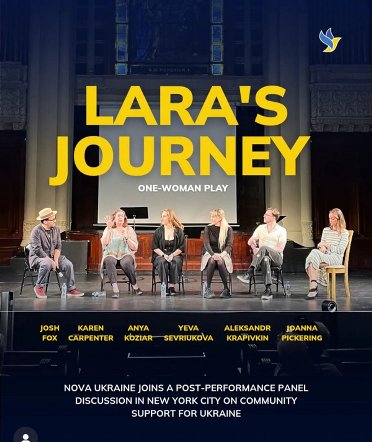 Josh Fox, Karen Carpenter, Anya Koziar, Yeva Sevriukova, Aleksander Krapivkin, Joanna Pickering  at 