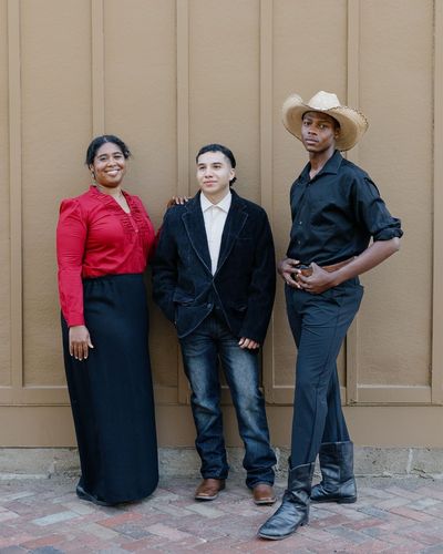 Briana Harger, AJ Calderon, and Tyreese Bowman Photo