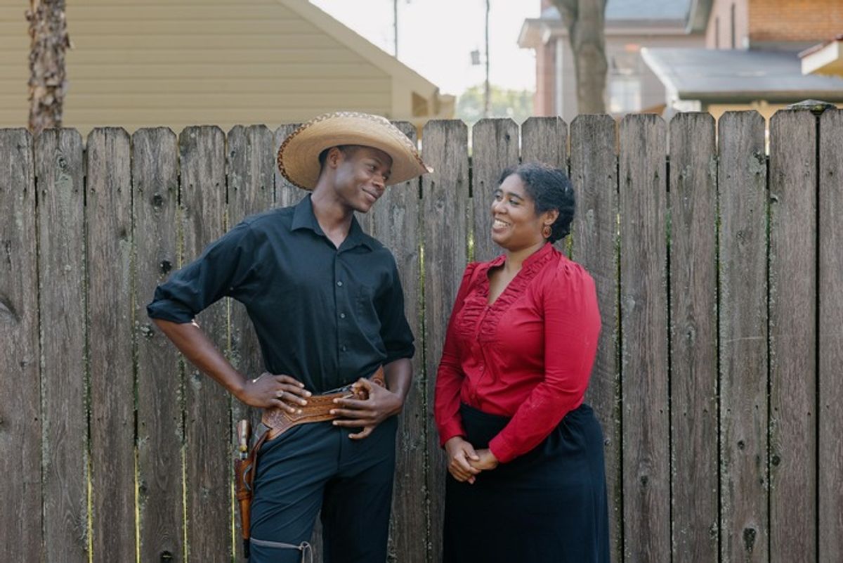 Tyreese Bowman and Briana Harger  at 