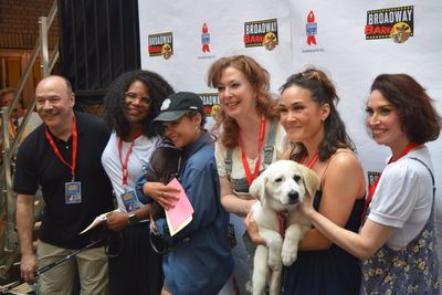 Danny Burstein, Audra McDinald, Jordan Tyson, Mylinda Hall, Lili Thomas, Lesli Marghe Photo