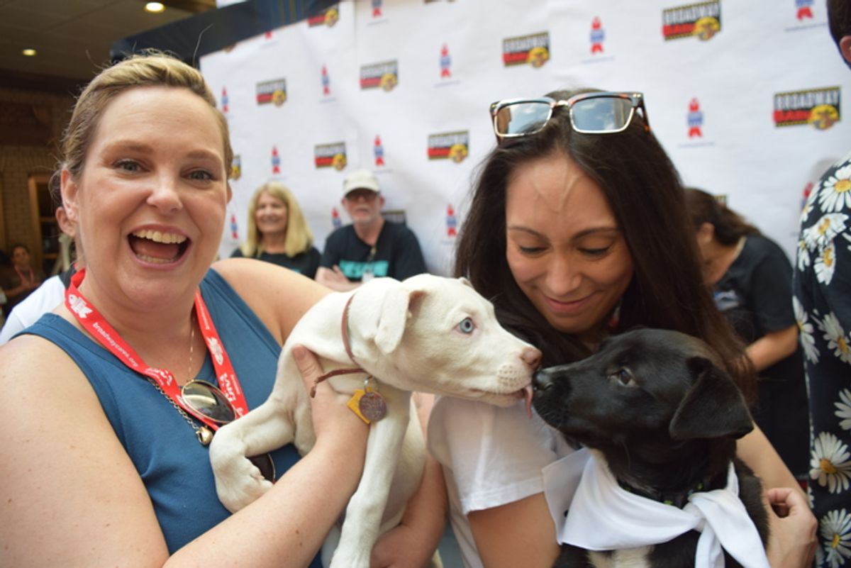 Zoe Roberts, Claire Marie Hall at 