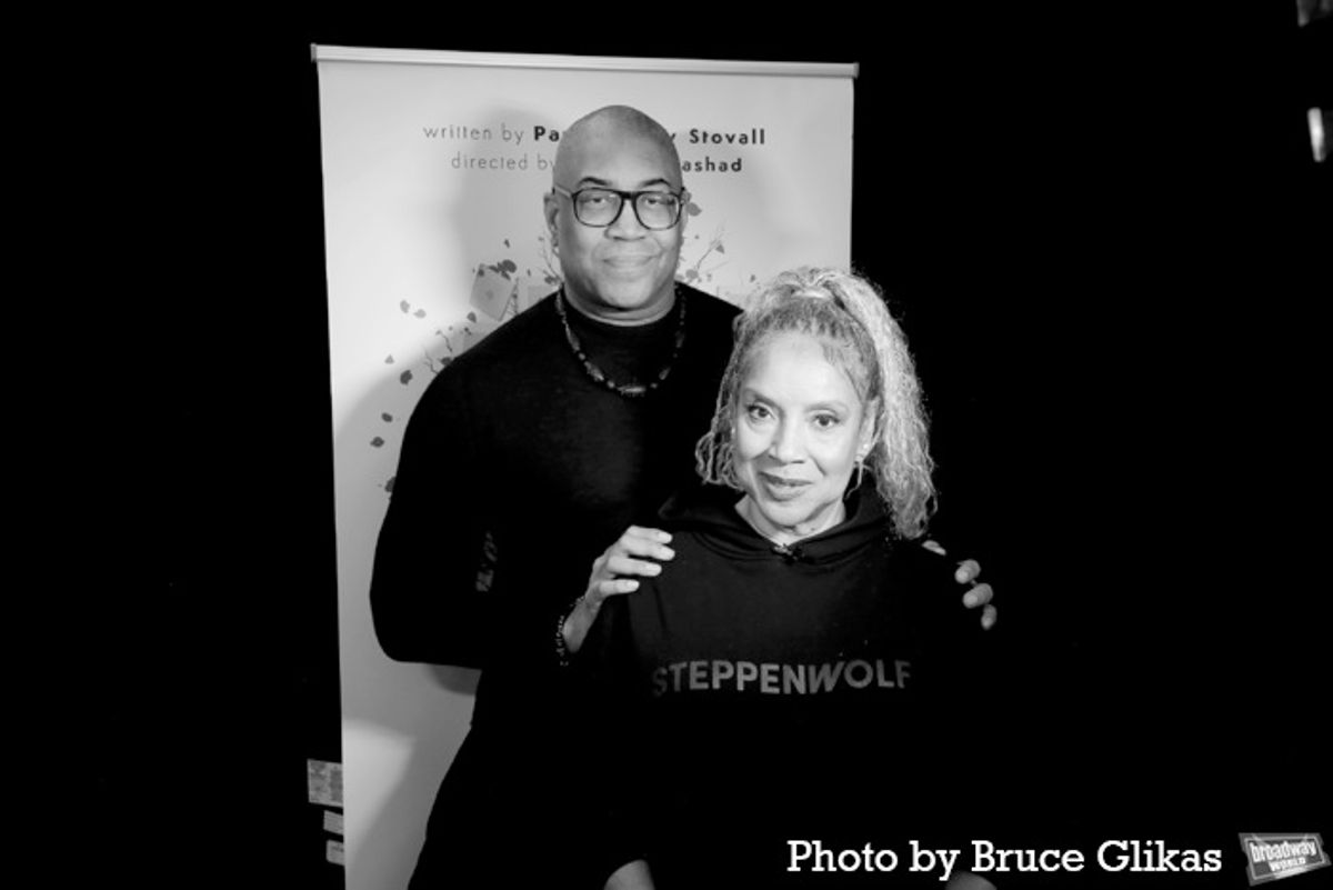Playwright Paul Oakley Stovall and Director Phylicia Rashad at 