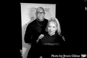 Playwright Paul Oakley Stovall and Director Phylicia Rashad Photo